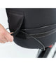 Fietsmand Long voor bagagedrager EVA 29 × 49 × 60 cm  zwart