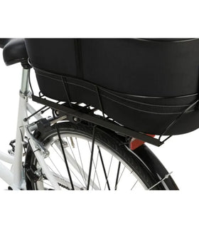 Fietsmand Long voor bagagedrager EVA 29 × 49 × 60 cm  zwart