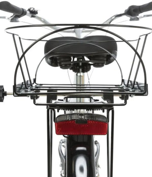 Fietsmand Long voor bagagedrager EVA 29 × 49 × 60 cm  zwart