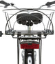 Fietsmand Long voor bagagedrager EVA 29 × 49 × 60 cm  zwart