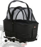 Fietsmand Long voor bagagedrager EVA 29 × 49 × 60 cm  zwart