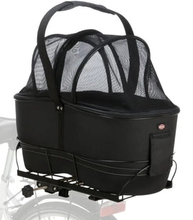 Fietsmand Long voor bagagedrager EVA 29 × 49 × 60 cm  zwart