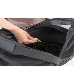 Fietsmand voor bagagedrager, EVA, 29 × 42 × 48 cm, zwart