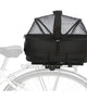 Fietsmand voor bagagedrager, EVA, 29 × 42 × 48 cm, zwart