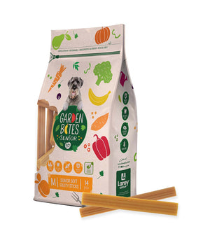 Garden Bites Senior soft fruity sticks meerkleurig M – 12 cm  zakje 14 stuks