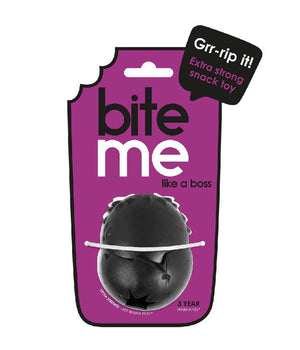 Hondenspeelgoed Snackbal Grrrip it zwart