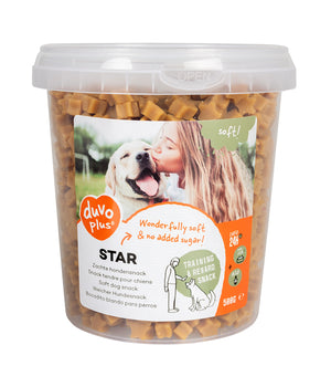 Hondenbeloningssnoepjes soft Star pot 500 g