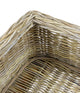 Hondenmand riet rechthoek