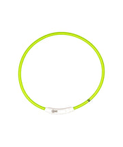 Flash light ring usb nylon Groen
