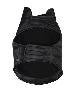 Leren Hondenjas Sergio – Zwart