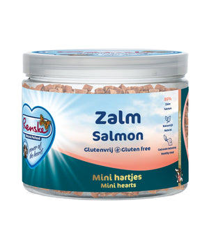 Gezonde Beloningen Mini Hartjes - Zalm