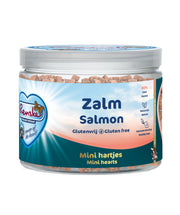 Gezonde Beloningen Mini Hartjes - Zalm