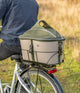 Fietsmand 33 × 40 × 46 cm Olijfgroen / Beige