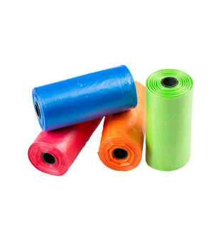 Poepzakjes Rainbow 32x19 cm 20 zakjes per rol