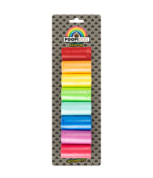 Poepzakjes Rainbow 32x19 cm 20 zakjes per rol