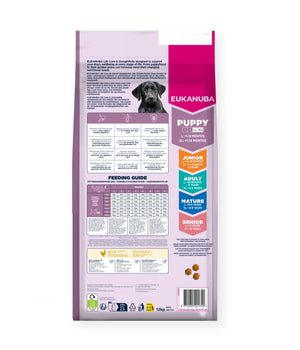 Life Care Hondenvoer Puppy Grote rassen Verse kip