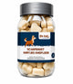 Schapenvet hartjes knoflook pot 220 gram