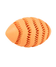 Hondenspeelgoed Snackspeeltje Nibble me  Rugby  Oranje