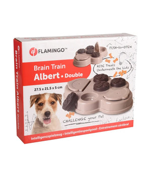 Hondenpuzzel Brain train Albert double