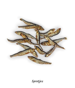 Hondensnack pakket vis 1 kg. Glutenvrij en hypoallergeen