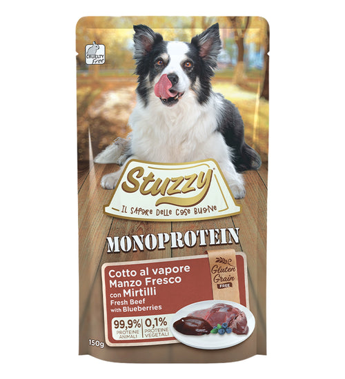 Hondenvoer Paté  graanvrij Rund en Bosbes