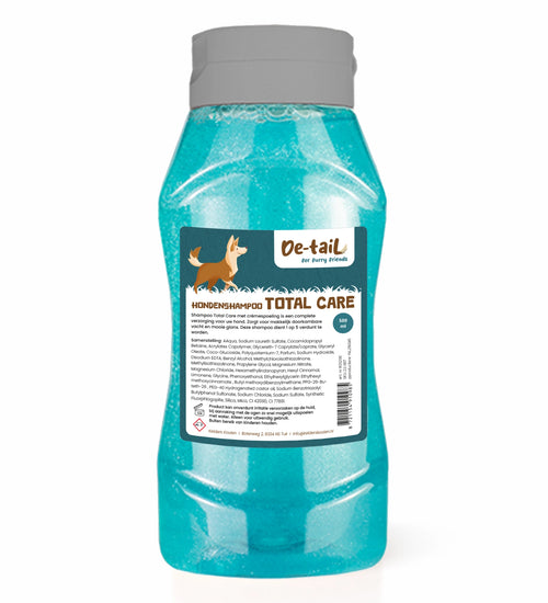 Hondenshampoo total care 500 ml met crèmespoeling