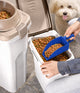 Voerton 40 liter Bruin - Wit met schep