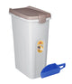 Voerton 40 liter Bruin - Wit met schep