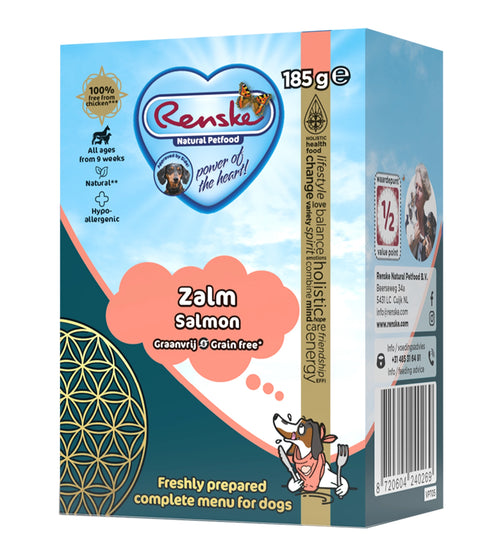Hondenvoer Natvoer vers bereid Tetra 185g zalm graanvrij