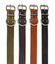 Hondenhalsband country leer 18 mm x 30-41 cm