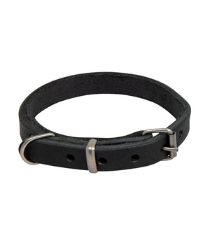 Hondenhalsband country leer 22 mm x 44-56 cm