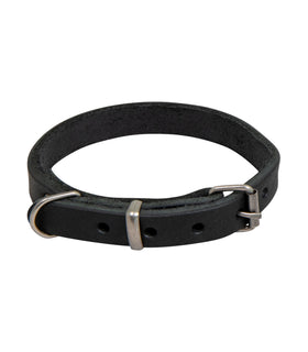 Hondenhalsband country leer 22 mm x 40-51 cm