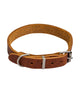 Hondenhalsband country leer 18 mm x 30-41 cm