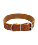 Hondenhalsband country leer 40 mm x 62-70 cm
