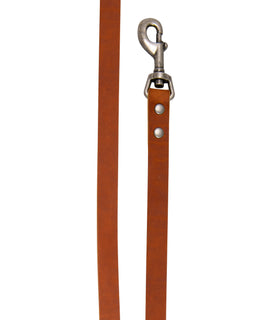 Hondenriem country leer koppellijn 20 mm x 60 cm