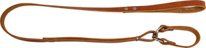 Hondenriem country leer sliplijn 16 mm x 128 cm