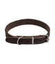 Hondenhalsband country leer 16 mm x 25-36 cm