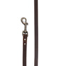 Hondenriem country leer koppellijn 12 mm x 60 cm