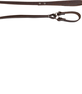 Hondenriem country leer Sliplijn 16 mm x 148 cm