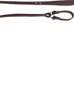 Hondenriem country leer Sliplijn 16 mm x 148 cm