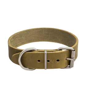 Hondenhalsband country leer 40 mm x 47-55 cm