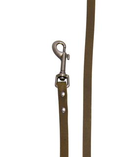 Hondenriem country leer koppellijn 12 mm x 60 cm