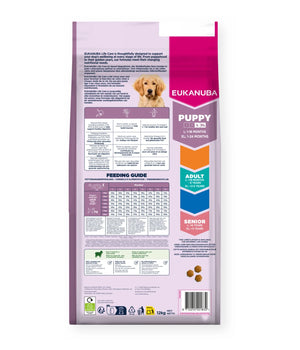 Life Care Hondenvoer Puppy Grote rassen  Lam & Rijst
