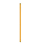 Agility Springstok Geel  100x2,5 cm. voor in pylon