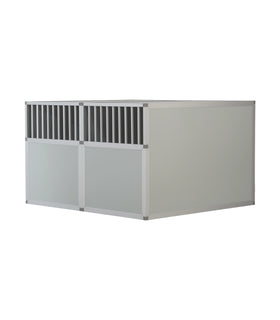 Autobench Recht Model Dubbel 100x110x67 met spijlen