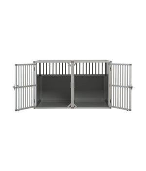 Autobench Recht Model Dubbel 100x110x67 met spijlen