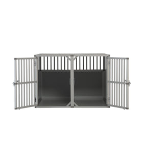 Autobench Recht model Dubbel 100x95x67 met spijlen