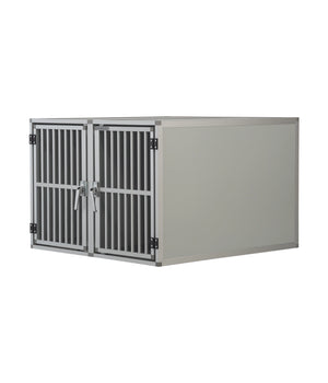 Autobench Recht model Dubbel 100x95x67 met spijlen