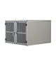 Autobench Recht model Dubbel 100x95x67 met spijlen