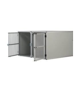 Autobench Recht Model Dubbel 100x110x67 met spijlen